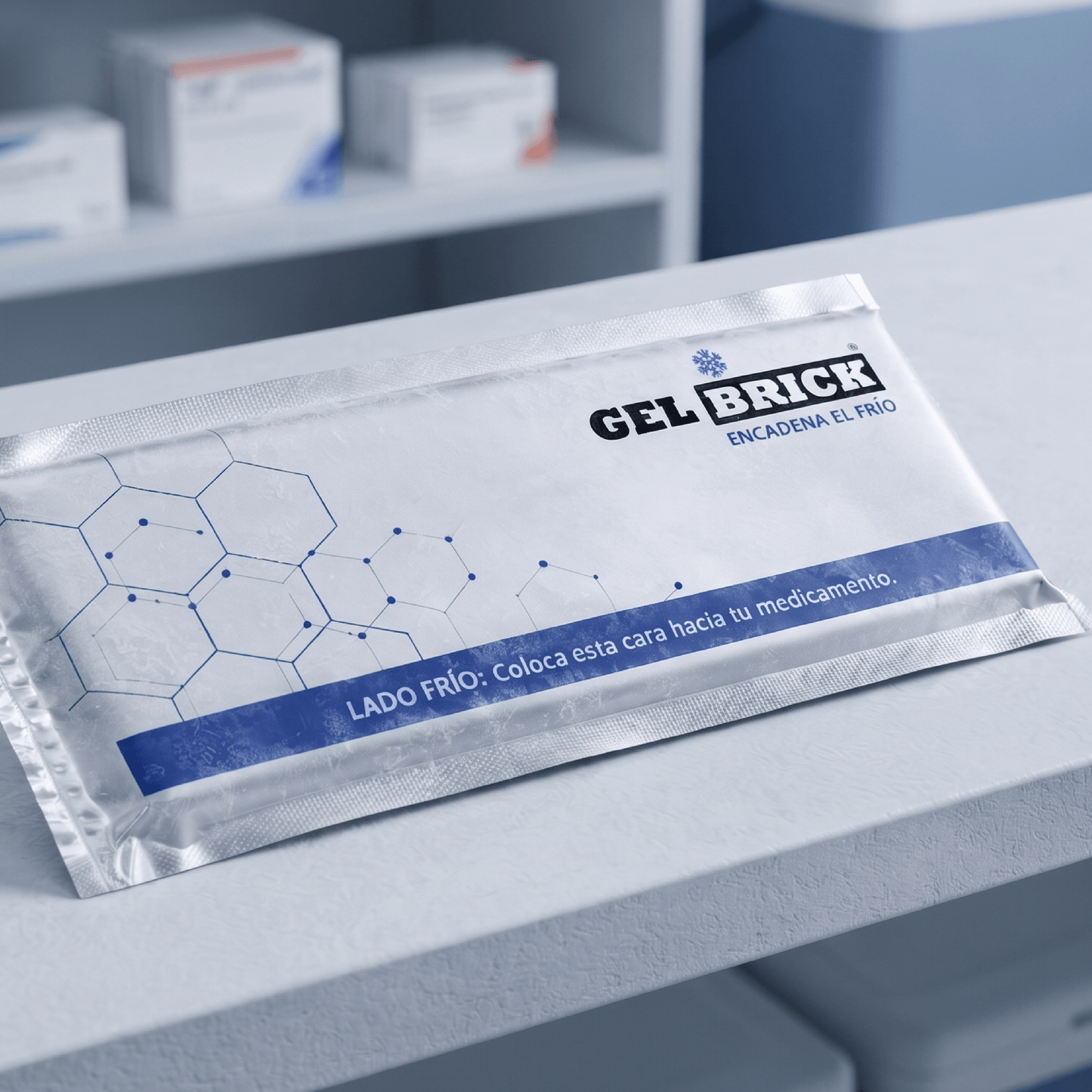 Placa Refrigerante Gelbrick Cold Chain